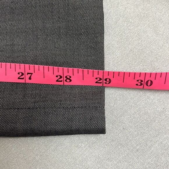 Stella McCartney 40 US 4 100% Wool Dress Pants Gray Zipper Pockets Wide Leg - Picture 12 of 12